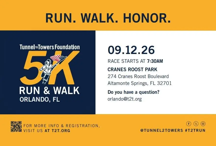 14th annual Tunnel to Towers Orlando Run & Walk