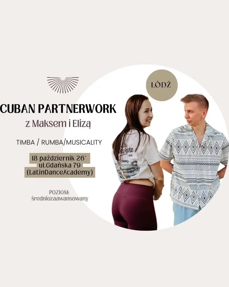 Cuban Partnerwork z Maksem i Elizą || 18 październik 2026' || Łódź