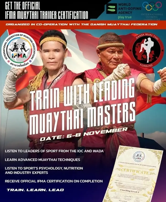 IFMA Trænerkursus OSM Level 1 i Muay Thai