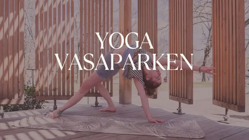 Yoga i Vasaparkens paviljong