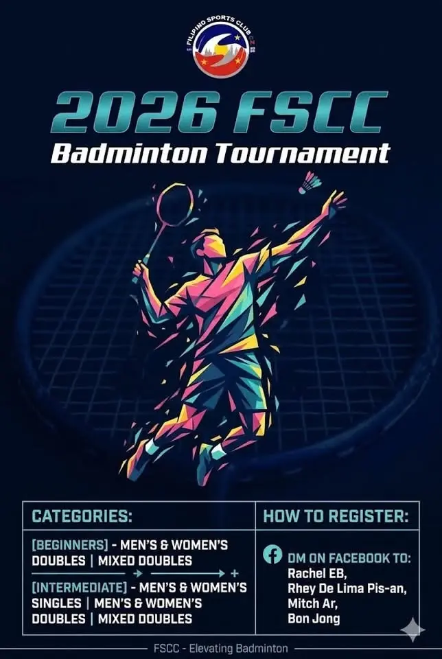 HATAWAN NA!!! - FSCC BADMINTON TOURNAMENT 2026
