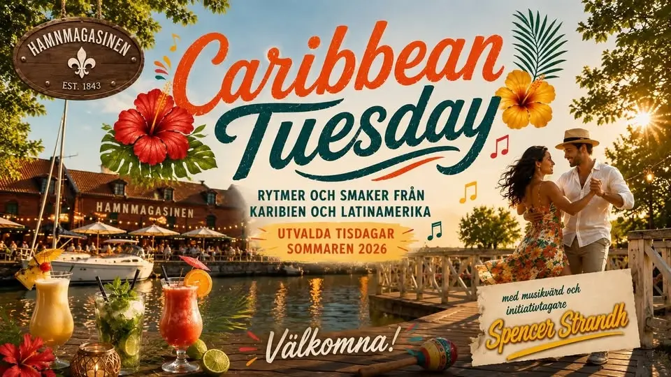 Caribbean Tuesday på Hamnmagasinen | Utvalda tisdagar