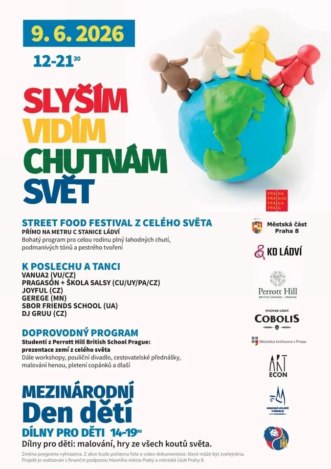SLYŠÍM VIDÍM CHUTNÁM SVĚT-FOOD FESTIVAL NA LÁDVÍ