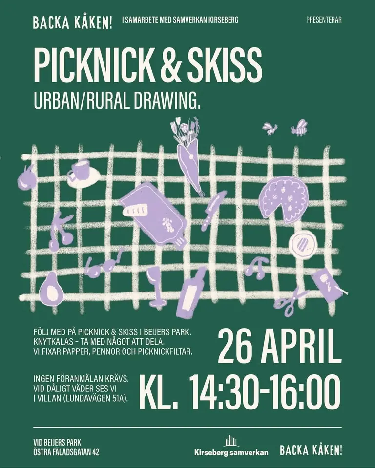 Picknick & skiss