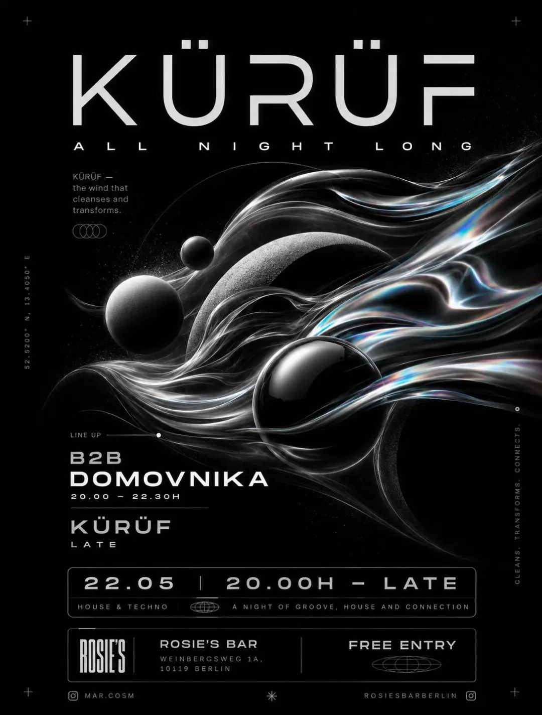 Rosie's Bar presents: KÜRÜF & Friends Showcase