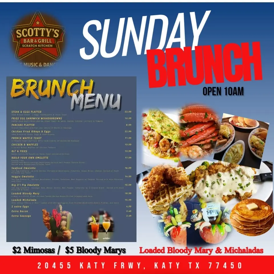Sunday Breakfast / Brunch 10am-2pm