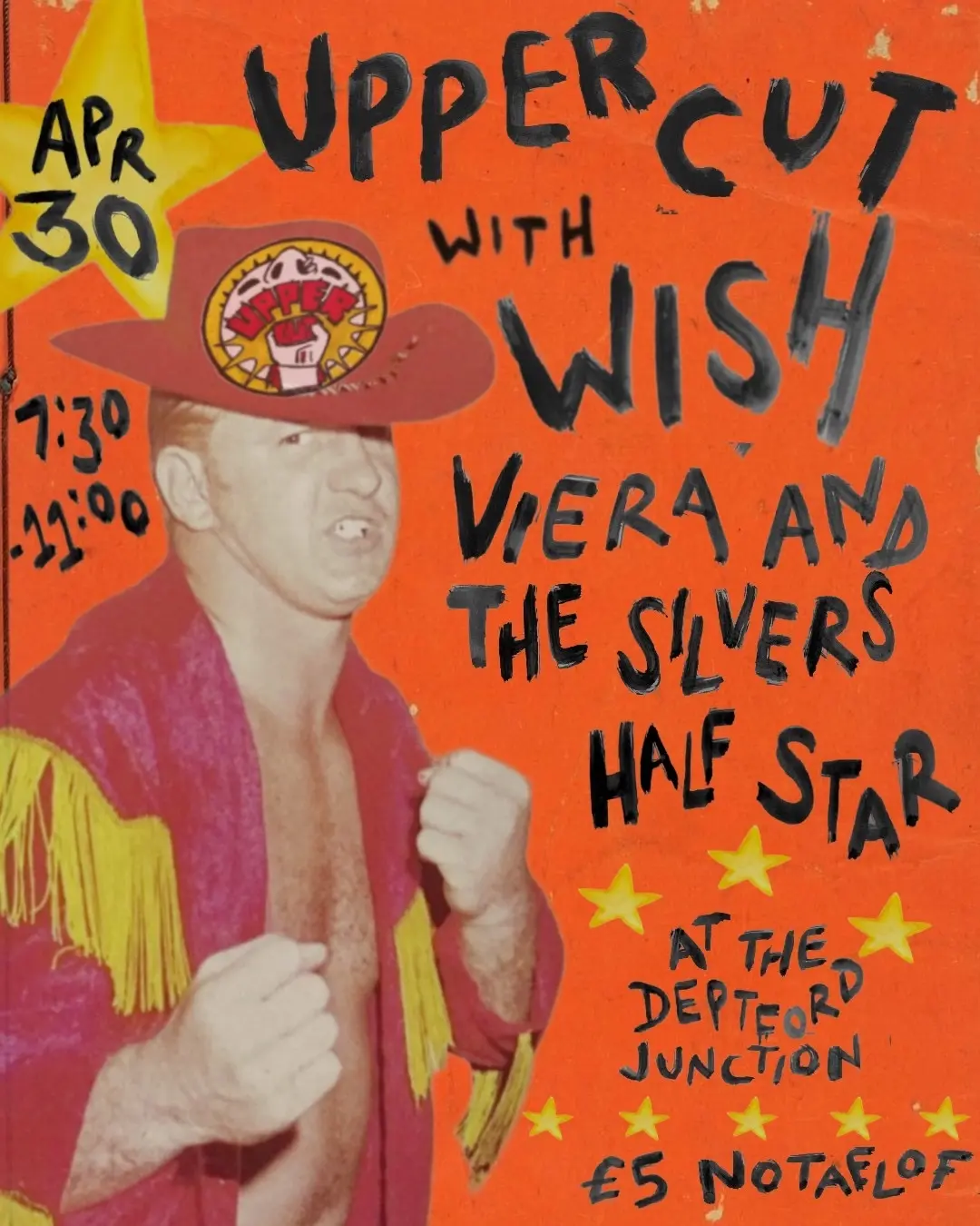 UPPERCUT VOL.6 with Wish, Viera and The Silvers, Half Star