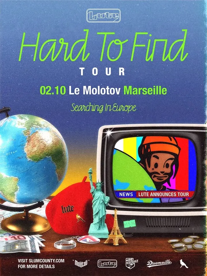 LUTE [Hip Hop | USA] • Le Molotov, Marseille
