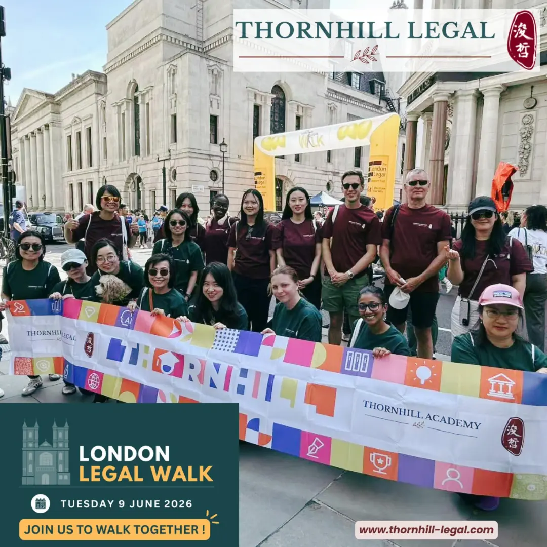 Thornhill Legal London Legal Walk 2026