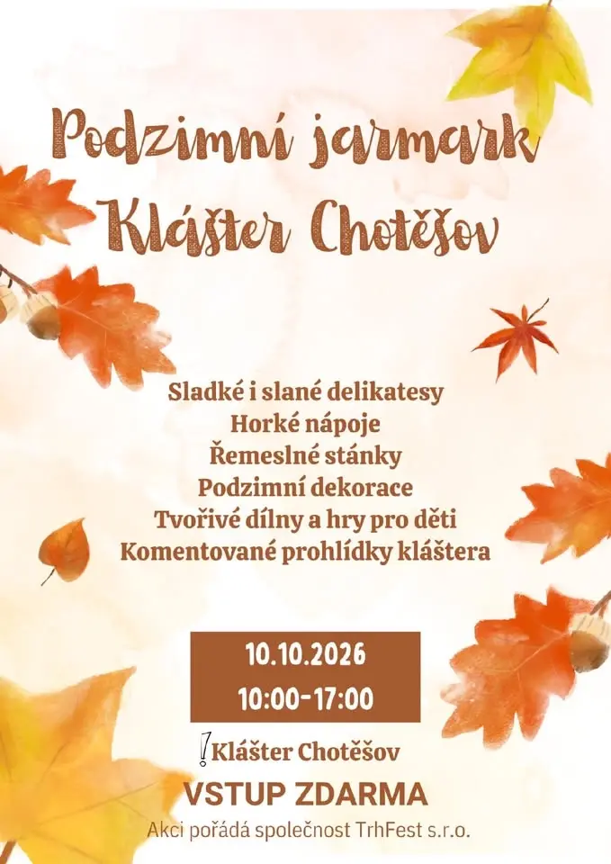 Podzimní jarmark Klášter Chotěšov
