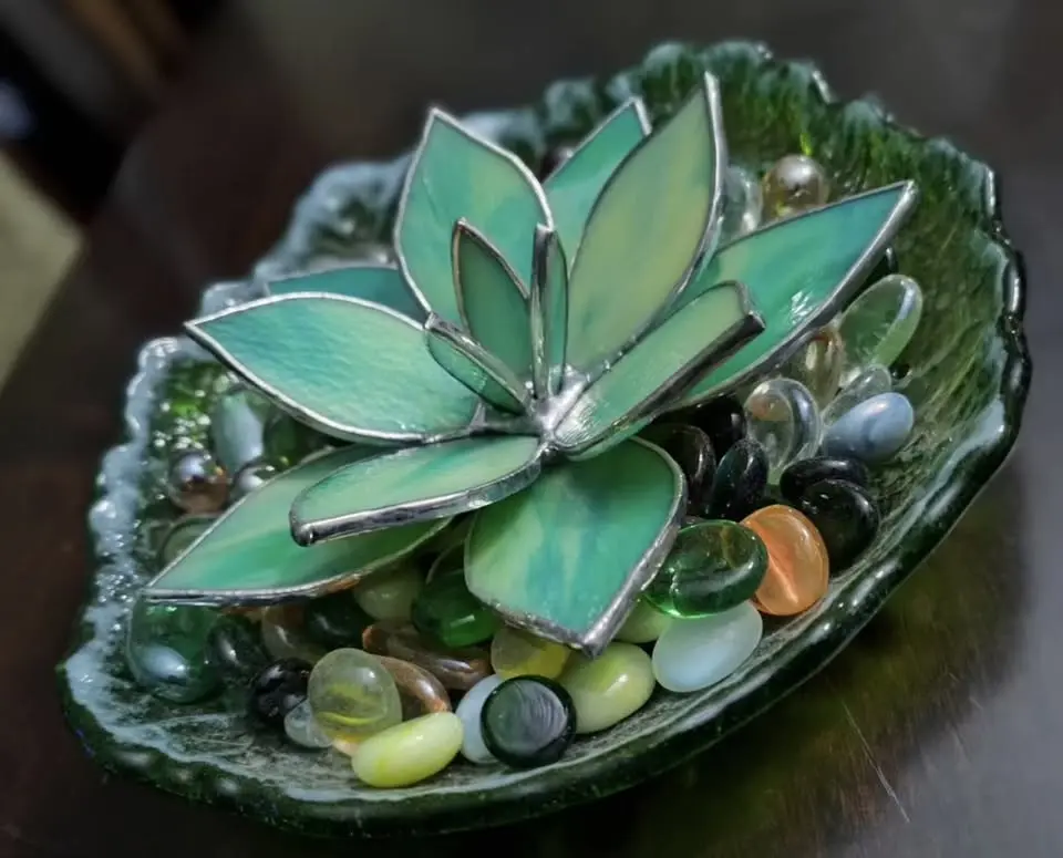 Stained Glass Project: Succulent!