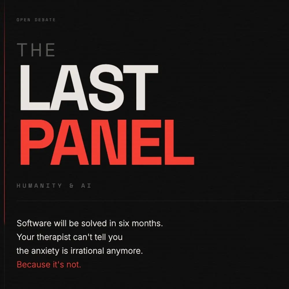 Software Is Solved. Will We Be Okay?