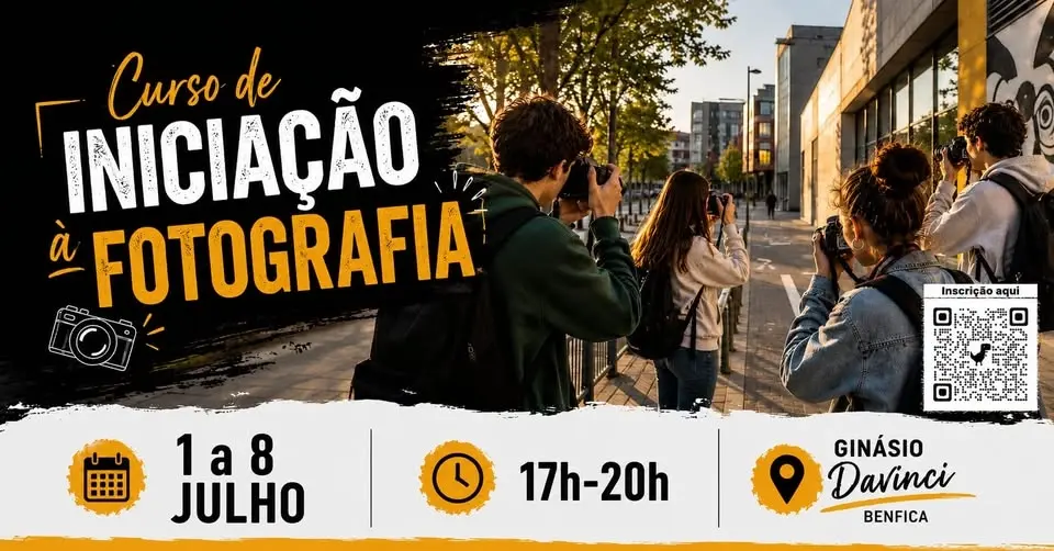 Curso de Iniciação à Fotografia
