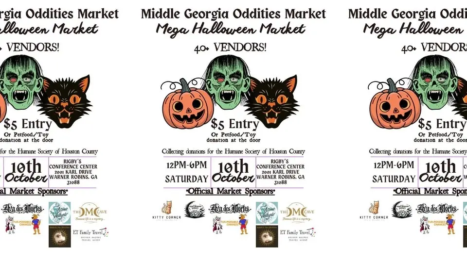 Middle Georgia Oddities: Mega Halloween Market ๐