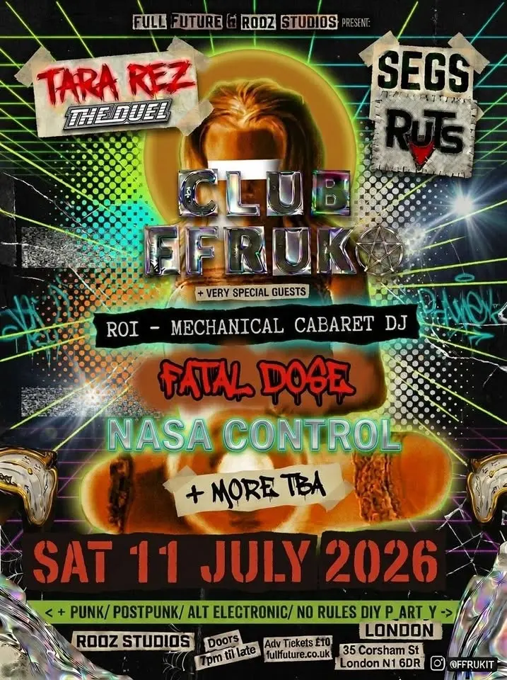 CLUB FFRUK - SATURDAY 11 JULY 2026