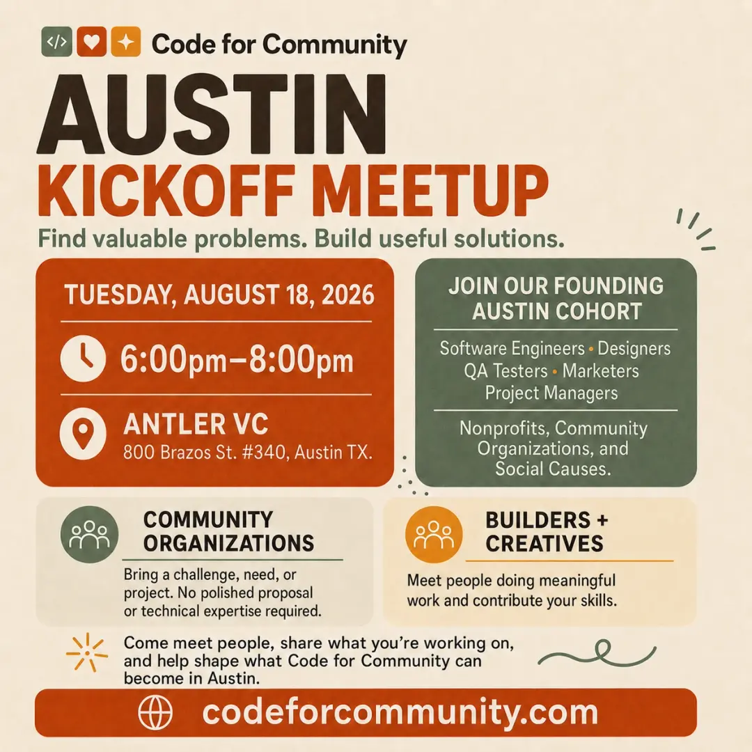 Code For Community - Austin