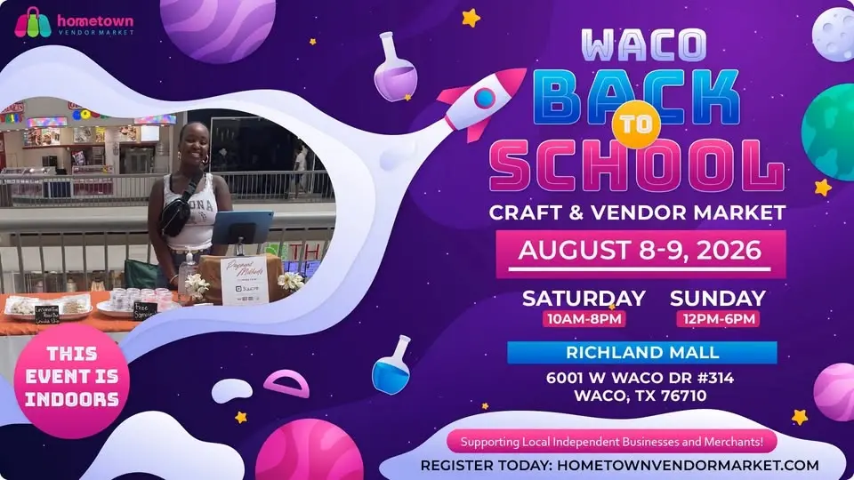 Waco Back To School Craft & Vendor Market
