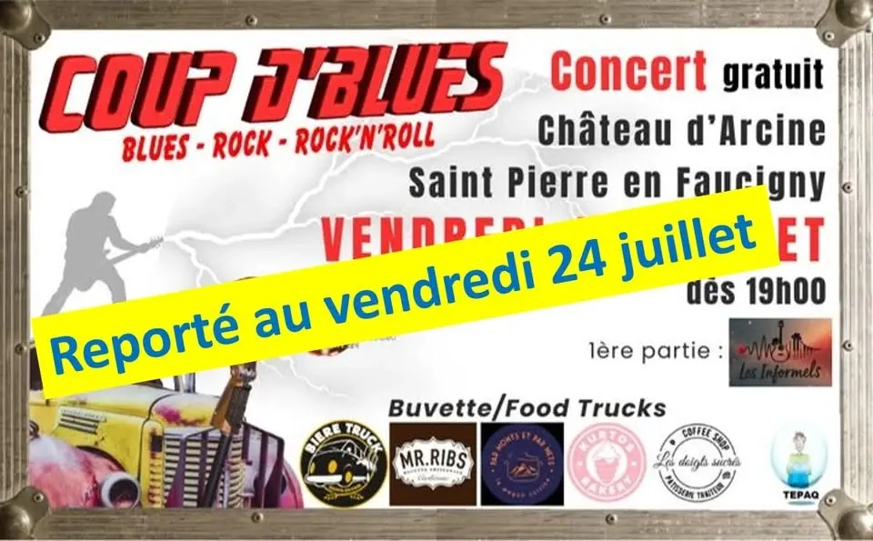 CONCERT COUP D'BLUES St Pierre en Faucigny