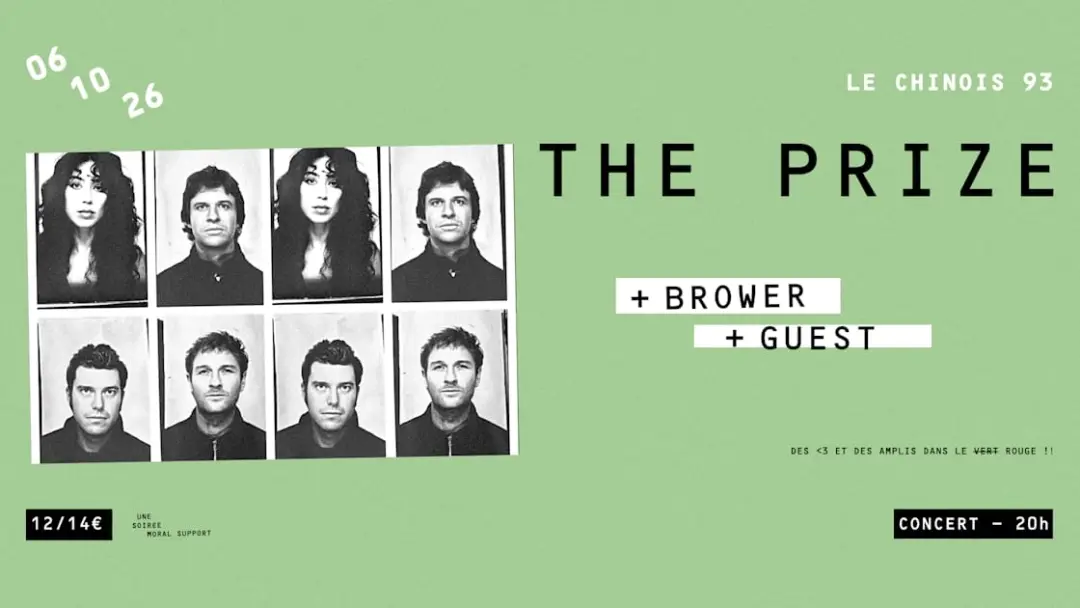 The Prize (Aus) + Bower (Us) + Guest