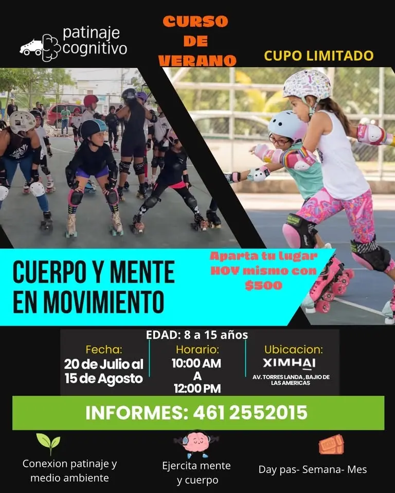 ☀️Curso de verano en patines 🛼