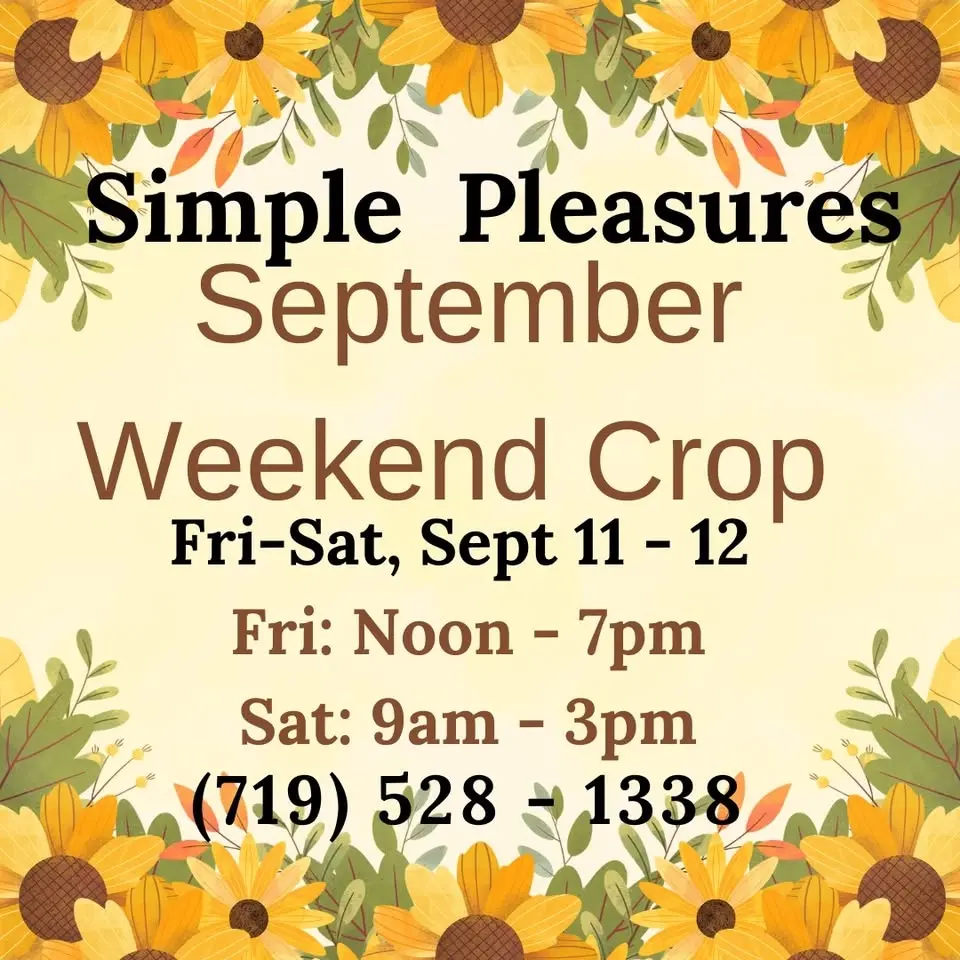 SP September 2-Day Crop Weekend