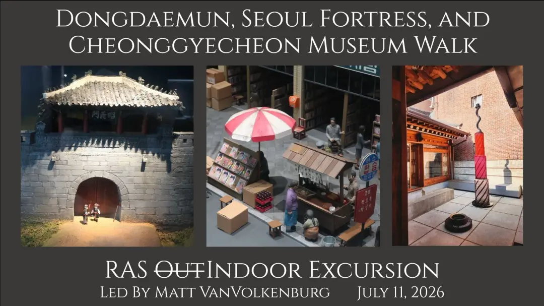 [Cultural Excursion] 'Dongdaemun, Seoul Fortress, and Cheonggyecheon Museum Walk'