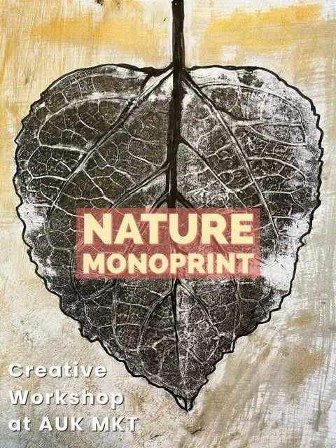 Nature Monoprint Workshop // July 19