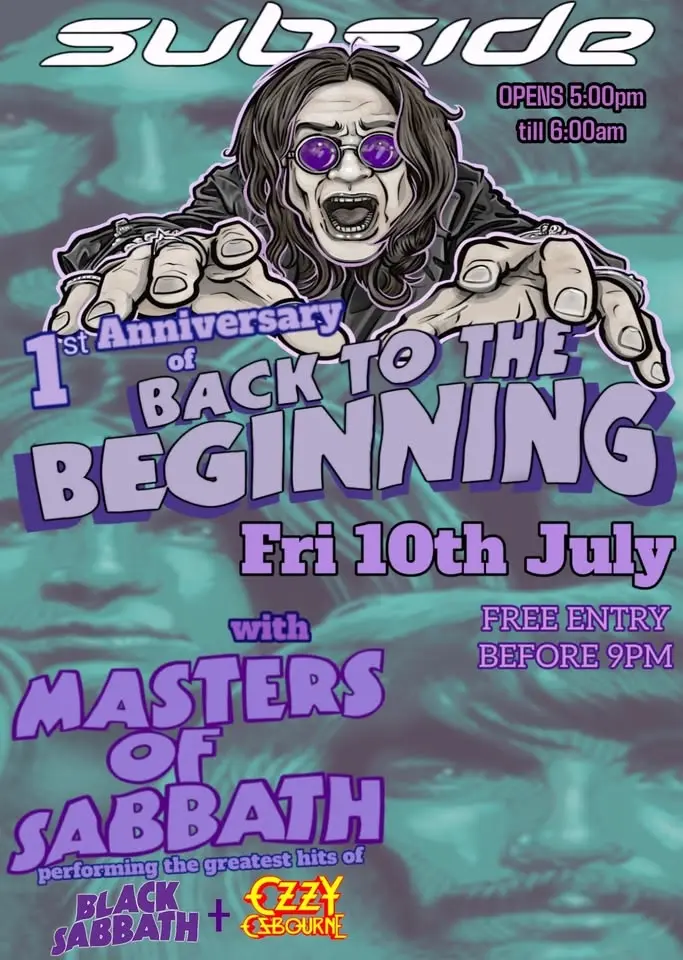 Back To The Beginning 1st Anniversary event!