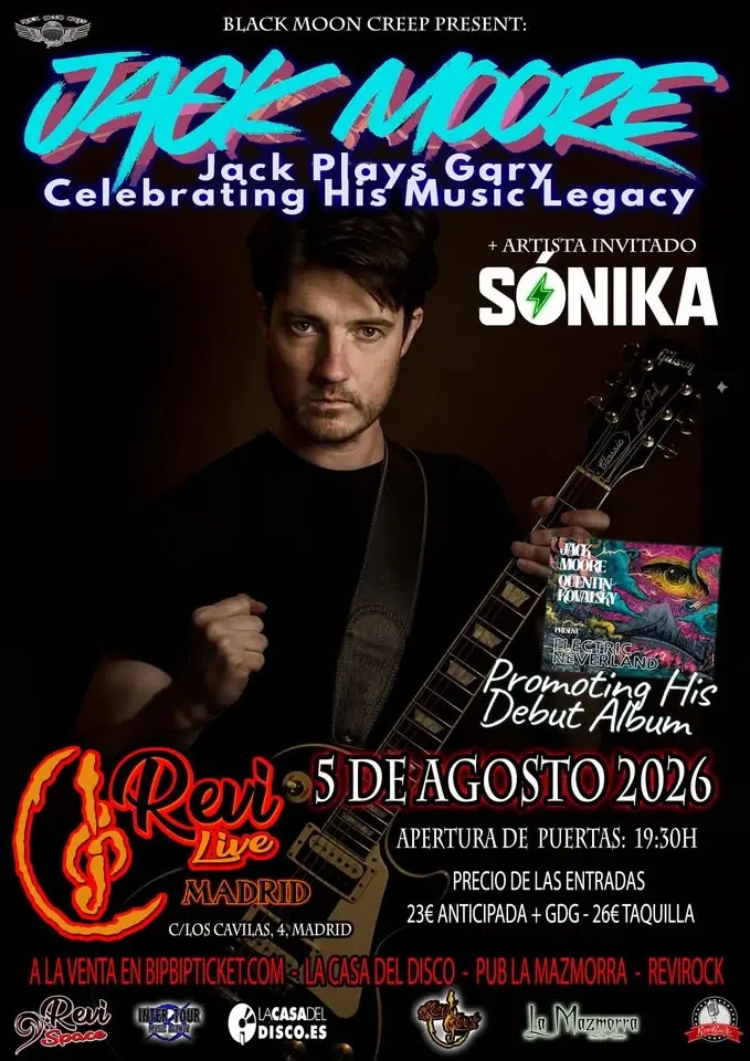 Jack Moore + Sónika en Madrid