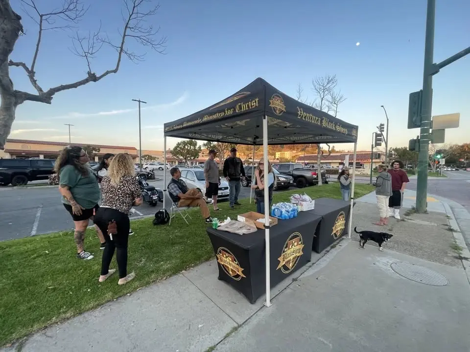 Ventura black sheep feeding the homeless Oxnard and Ventura
