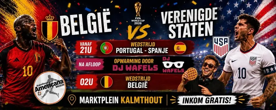 Kalmthout Goes Americana: België - Verenigde Staten
