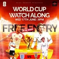World Cup Watch Along London | England vs Croatia Live at Kiss C