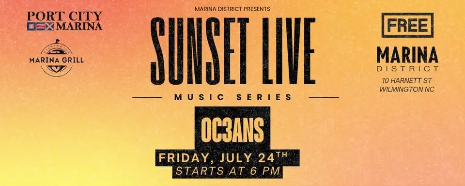 OC3ANS - FREE LIVE MUSIC @ Sunset Live Music Series 