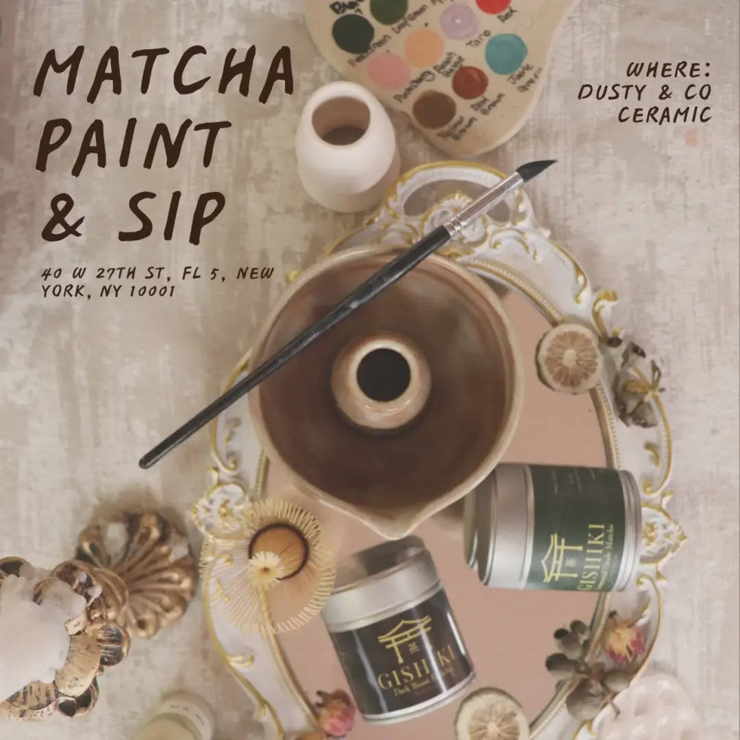 Matcha Bowl Paint & Sip 07/26 @ 11:00 AM