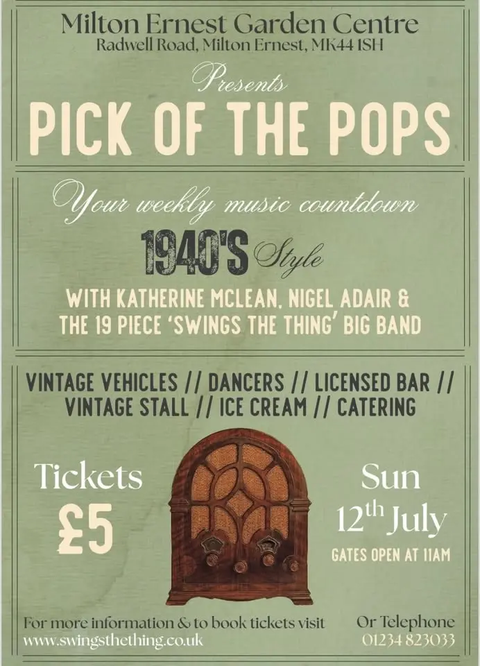 Pick Of The Pops 1940s Dance And Music On The Green At MEGC