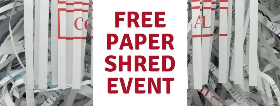 FREE Paper Shred Event