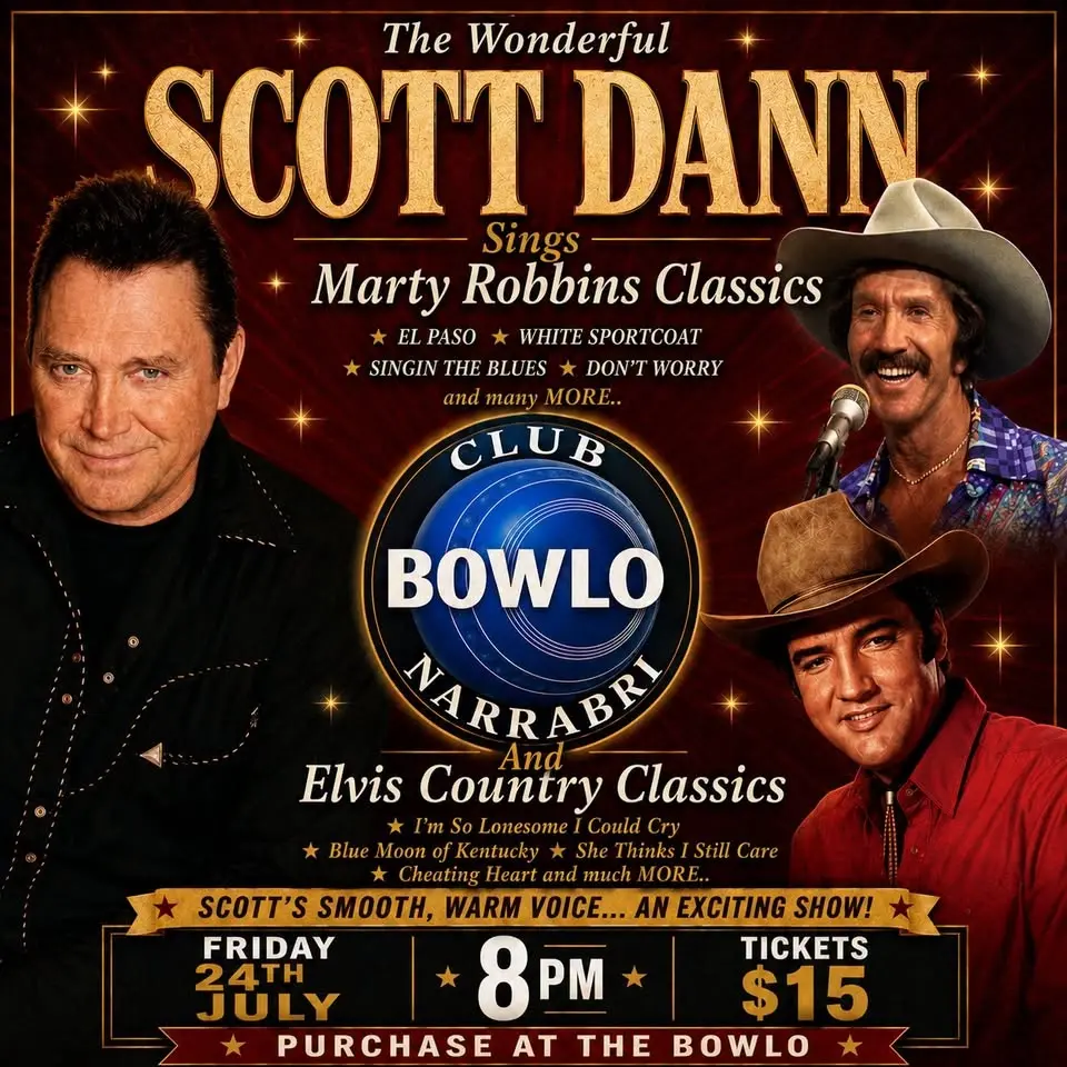 Scott Dann ~ NIGHT OF COUNTRY CLASSICS