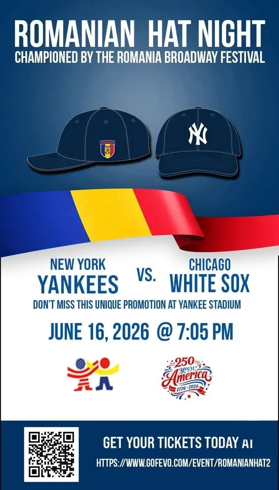 Romania Heritage Day at the Yankees Stadium              NEW YORK YANKEES vs. CHICAGO WHITE SOX