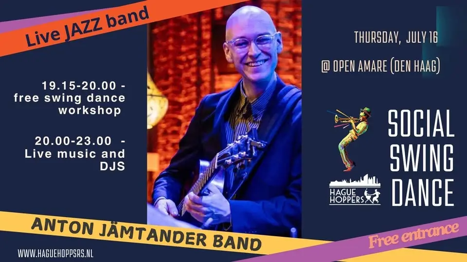 Hague Hoppers Social Swing Dance in Open Amare