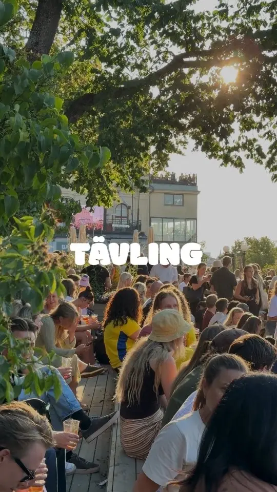 VM Sverige-Nederländerna på Mosebacketerrassen