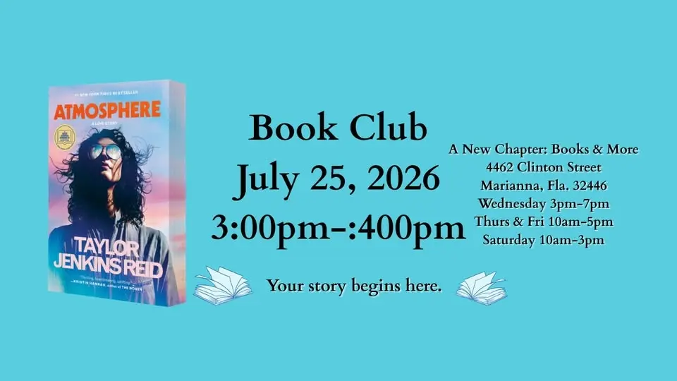 Book Club-Atmosphere-A New Chapter: Books & More