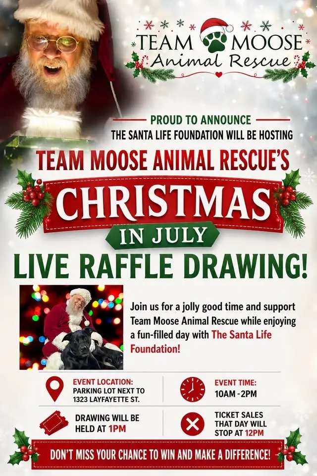 Christmas in July Raffle Drawing