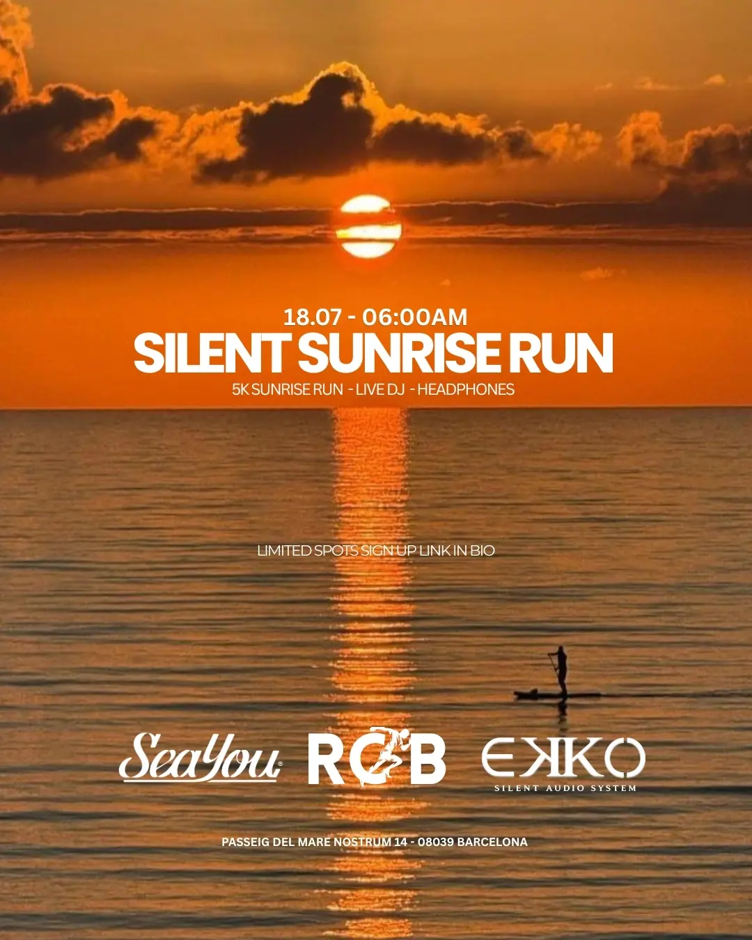 RCB x SEAYOU x EKKO - Silent Sunrise Run