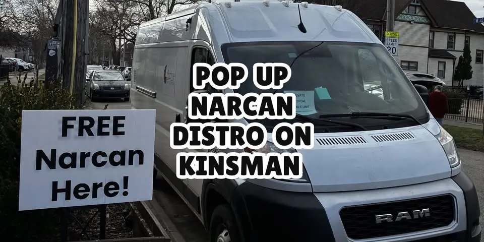 Free Narcan Pop-up on Kinsman