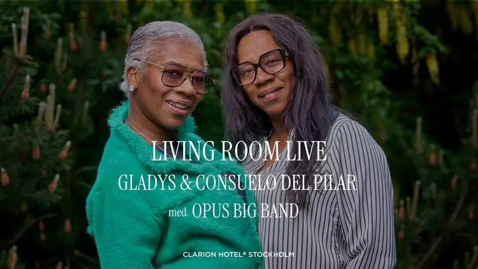 Living Room Live med Gladys & Consuelo del Pilar och Opus Big Band