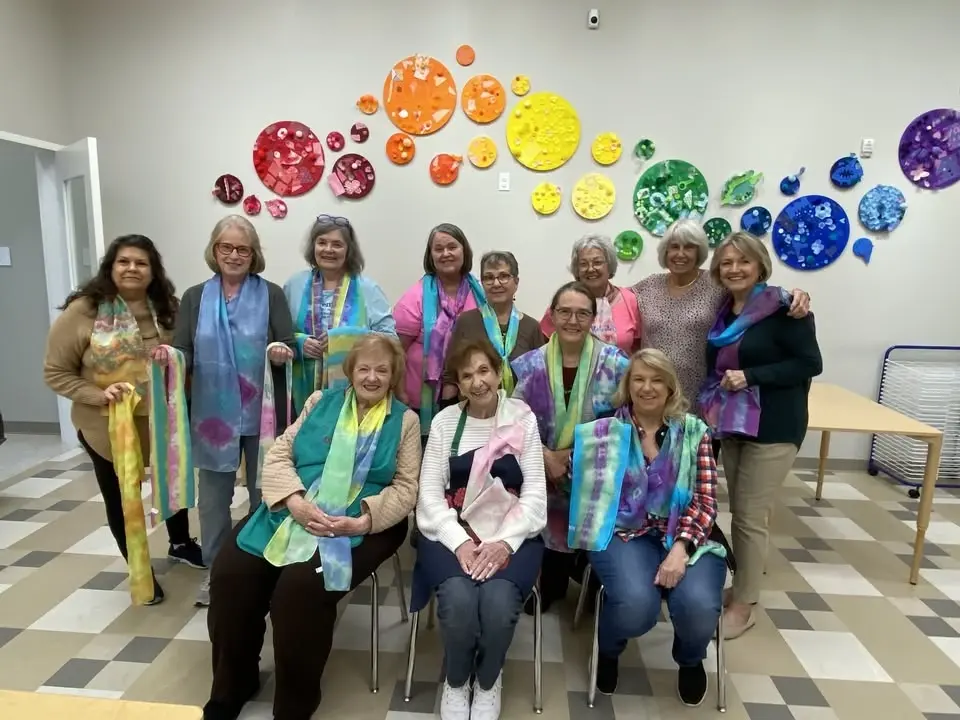 Studio Courses with Creative Aging: Fabric Collage with Cari Harris (ages 65+)