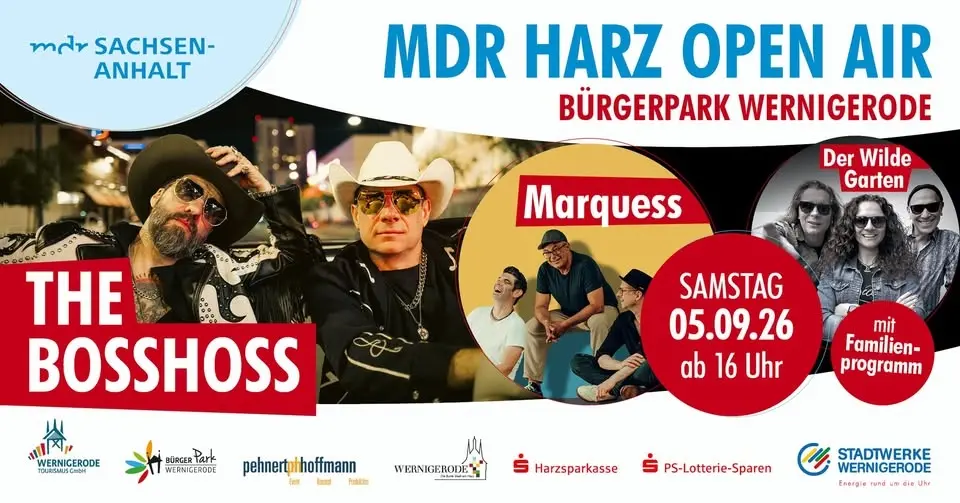 MDR Harz Open Air im Bürgerpark Wernigerode