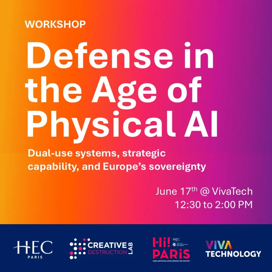 VivaTech Workshop: Dual-Use & Defense in the Age of Physical AI