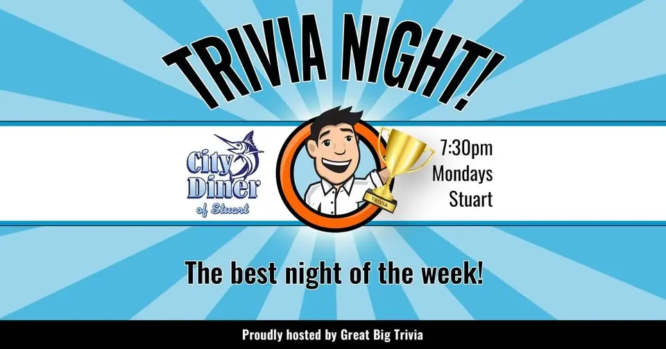 Trivia Night @ City Diner of Stuart