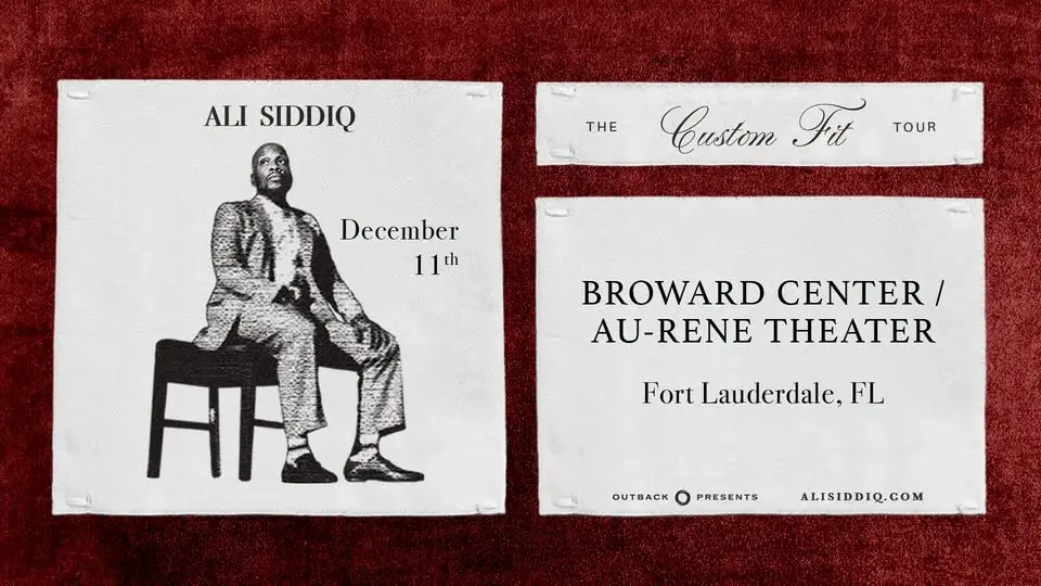 Ali Siddiq: The Custom Fit Tour